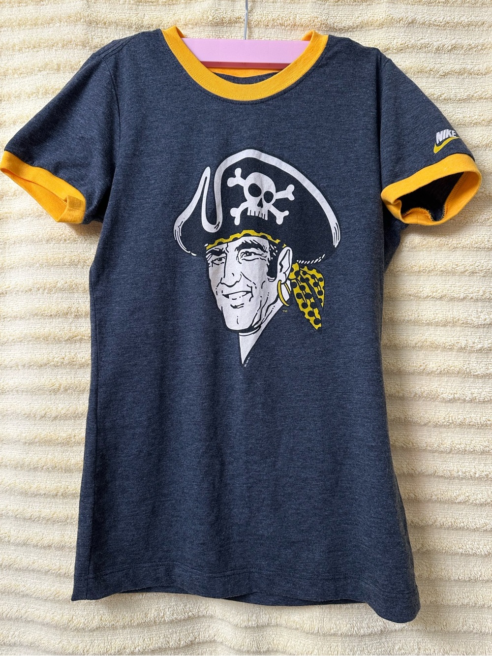 Pittsburgh Pirates Gray & Yellow Tee